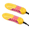 Multifunctional Household Cartoon Dehumidification Deodorization Shoe Warmer Dryer with Lighting, US Plug(Yellow)