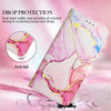 For alcatel 1S (2021) / 3L (2021) PT003 Marble Pattern Flip Leather Phone Case(LS005)