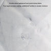 150x180cm Thickened Waterproof Moldproof Shower Curtain Simple Bathroom Hotel Curtain With Hooks(Marble)