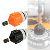 Surfing Paddle Board Adapter Inflatable Air Valve Conversion Air Nozzle(Orange)