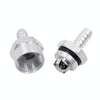 Car 6mm Aluminium Alloy Fuel Petrol One Way Non Return Check Valve