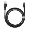 Baseus Pudding Series 100W USB to Type-C Fast Charging Data Cable, Length:2m(Black)