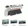 SND-481 Host Semi-Package PC Protective Shell Accommodate 6 Game Cards For Switch OLED(Grey)