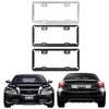 Taiwan Car License Plate Stainless Steel Frame, Specification: Carbon Fiber