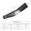 BOONUN K211427 Outdoor Sunscreen Ice Sleeve Beach Riding Driving Fishing Cuff, Size: S/M(Gray White)