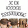Hair-Fixed Hairpin Headband Hair Accessories Round Hairstyle Invisible Comb, Style: A
