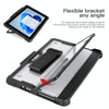 For MicroSoft Surface Pro 4 / 5 / 6 / 7 / 7+ Acrylic Transparent Hand Strap Laptop Case