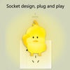 5 PCS 316 Cartoon Duck LED Bedroom Bedside Night Light Baby Nursing Energy-Saving Light, US Plug(Pink)