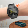 Lokmat MK22 1.21 inch FSTN LCD Screen 50m Waterproof Smart Watch, Support Information Reminder / Remote Camera / Sport Record(Black)
