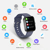 GTS5 2.0 inch Fitness Health Smart Watch, BT Call / Heart Rate / Blood Pressure / MET / Blood Glucose(Blue)