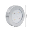 R-1633 4.5V / 0.3W 4LEDs Car Indoor Dome Light LED Touch Night Light (Silver)