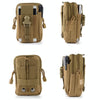 LT-02 Casual Multifunctional Messenger Belt Bag with Shoulder Strap(Black)