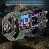 OVISEN T93 1.96 inch IPS Screen 2 in 1 Bluetooth Headset Smart Watch, Supports Blood Oxygen Monitoring/Bluetooth Music(Orange)