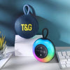 T&G TG-422 TWS Outdoor IPX6 Portable Wireless Bluetooth Speaker with RGB Light(Red)
