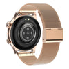 Ochstin 5HK8 Pro 1.36 inch Round Screen Blood Oxygen Blood Pressure Monitoring Bluetooth Smart Watch, Strap:Steel(Gold)