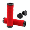 MEROCA Mountain Bike Anti-slip Shock Absorber Riding Grip Cover, Style: Bilateral Lock Sponge ME30 Red