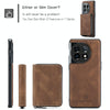 For OnePuls 11 JEEHOOD Magnetic Zipper Horizontal Flip Phone Leather Case(Brown)