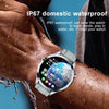 WS-26 1.52 inch IP67 Sport Smart Watch Support Bluetooth Call / Sleep / Blood Oxygen / Heart Rate / Blood Pressure Health Monitor, Leather Strap(Black)