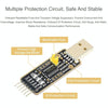 Waveshare USB-A  to UART High Band Rate Transmission Module Connectors