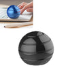 Fully Disassembled Rotating Tabletop Ball Decompression Gyroscope Tabletop Toy, Specification:Diameter 45mm(Black)