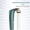 Handheld High Pressure Oxygen Injector Portable Large Spray Facial Moisturizer Household Moisturizing Beauty Equipment, Colour: Electroplating Green
