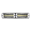 DC 12V 4.2W 16LEDs Crystal Lamp Beads Car Windshield Warning Lamp 18 Flash Patterns(Adjustable)