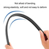 1pair Car Side Window Wipers Removing Water Mist Universal Rubber Strips