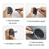2 In 1 Car Glasses Holder Air Outlet Sun Visor Bill Holder(DM-113)
