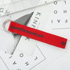 Women Wild Letter Pattern Double Loop Buckle Canvas Belt, Belt Length:130 x 3.8cm(Black World On Red)