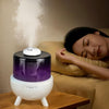 FS102 2L Ultrasonic Aromatherapy Colorful Night Light Desktop Humidifier, Spec: EU Plug(White)