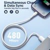 JOYROOM SA26-CL3 Flash Charge Series 30W USB-C / Type-C to 8 Pin Fast Charging Data Cable, Cable Length:1m(Black)