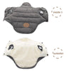 Small Blue Padded Dog Coat - Winter Warm Cotton, Size S
