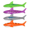 4PCS Sharks Diving Swimming Pool Toys Children Summer Water Toys