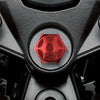 Motorcycle Light Bee Uplink Screws Uplink Modification Screws Decorative Cover(Red)