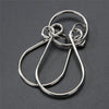 8 PCS / Set Metal Puzzle Toy Intelligence Buckle for Kids Education Developmental  Toys