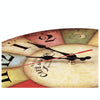Vintage Wooden MDF Hanging Clock Mute Quartz Clock Living Room Wall Clock(86)