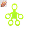 Humanoid Silicone Finger Puller Finger Force Wrist Exercise Pull Ring(Green)