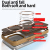For iPhone 15 Plus Carbon Fiber MagSafe Holder Phone Case(Black)