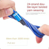 XJ-76 40W 5A 3 in 1 USB to 8 Pin + Type-C + Micro USB Super Flash Charging Cable, Length: 1.18m(Black)