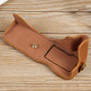 For Canon EOS R50 1/4 inch Thread PU Leather Camera Half Case Base(Brown)