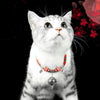 Red Cat Collar with Bell, Small (Adjustable), Cats & Small Dogs