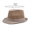 Summer Jazz Hat Mesh Breathable Sunscreen Hat, Size: Large 59-60cm(Light Khaki)