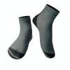 DIVE & SAIL 1.5mm Neoprene + Nylon Snorkeling Socks Diving Socks Anti-slip Anti-scratch Beach Socks, Size:L (39-42)(Men Gray)