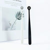 3 Boxes RAOYI Spiral Hair Couple Teeth Brush Small Round Head Adult Soft Hair Toothbrush(Black+White)