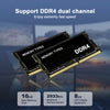 GXMO GX55 Windows 11 Intel N5105 Mini PC NVME SSD WiFi Mini Desktop Computer, Specification:16GB+512GB(Black)