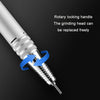 BLUEQUE Plug-in Portable Nail Art Carbon Brush Grinder, Specification: US Plug (Black)