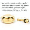 N2 Polished Metal Running Fidget Spinner Decompression Toys, Style: Brass