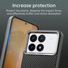 For Redmi K70 Carbon Fiber Series IMD Phone Case(Black)