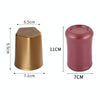 6 PCS Bar Thickening Anti-skid Dice Cup, Style: Pentagon(Black)