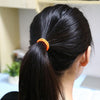 20pcs / Pack Girls Kids Rubber Bands Ponytail Holder Elastic Hair Bands(Deep Orange)